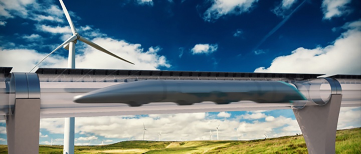 Зиявудин Магомедов намерен запустить сверхзвуковой поезд Hyperloop между Москвой и Лондоном