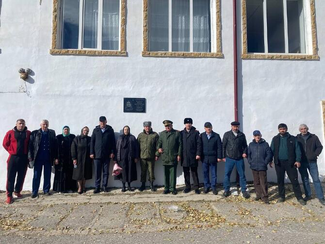 Нурмагомед Задиев принял участие в мероприятиях, посвященных погибшим при исполнении воинского долга в зоне СВО
