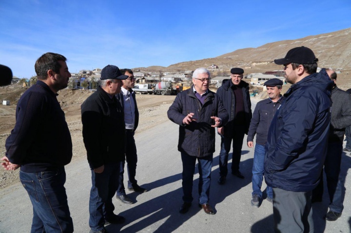 Хунзахский район с рабочим визитом посетил Министр транспорта и дорожного хозяйства РД