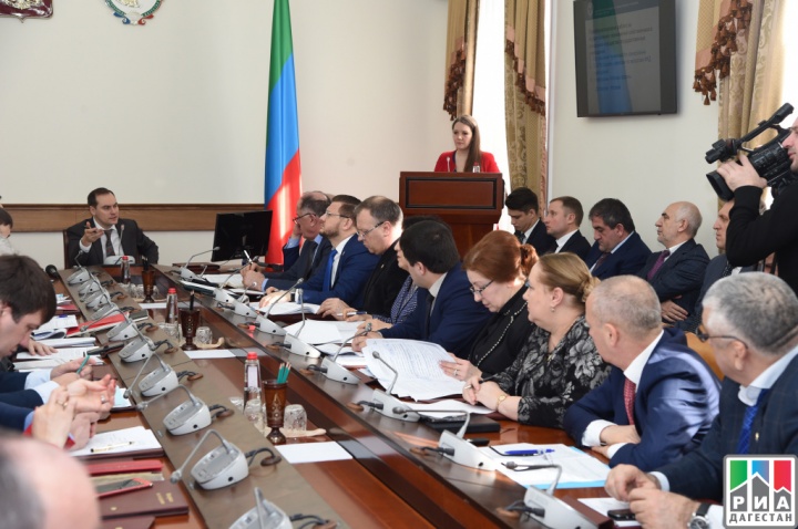 Итоги работы по повышению качества управления имуществом обсудили на заседании Правительства Дагестана