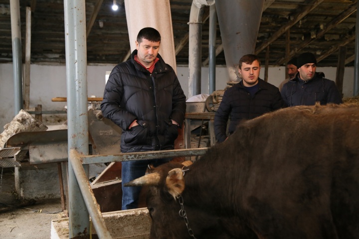 Глава Хунзахского района Саид Юсупов совершил рабочую поездку в села отгонного животноводства