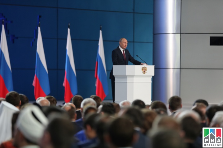 Владимир Васильев принял участие в церемонии оглашения Президентом России Послания Федеральному Собранию