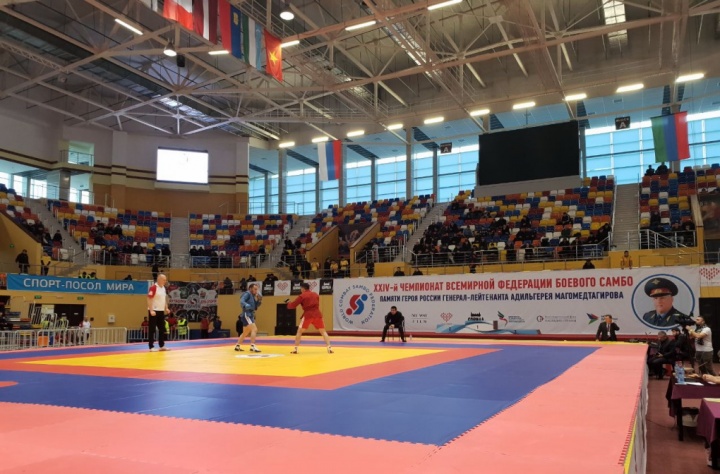 Двадцать четвертый чемпионат всемирной федерации самбо проходит в Каспийске   