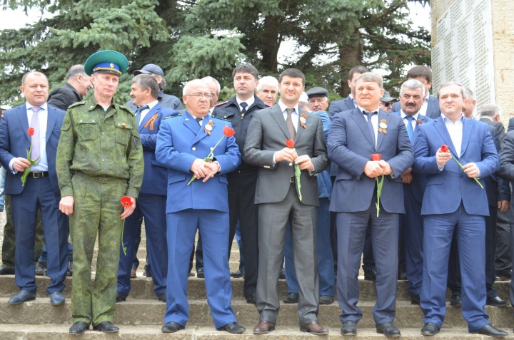 В Хунзахском районе прошли праздничные мероприятия в честь 70- летия Победы.