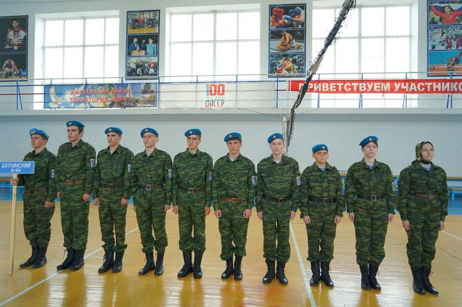 В Хунзахском районе прошел зональный этап Всероссийской военно-спортивной игры «Победа»