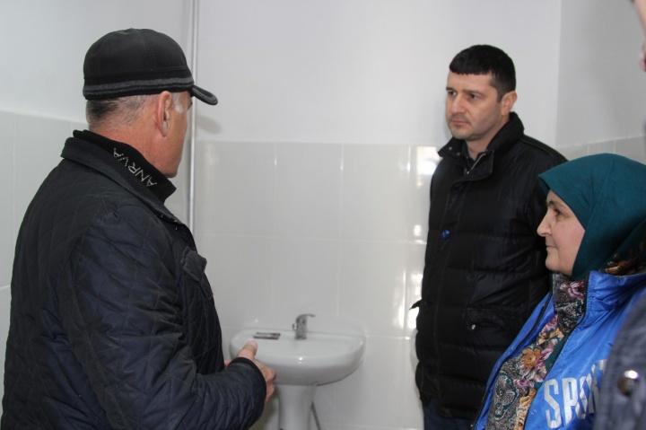 Руководство района с рабочим визитом посетило с. Гоцатль (17.12.2015)