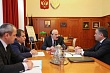 Рамазан Абдулатипов и Олег Хацаев обсудили вопросы развития горных территорий