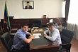 Глава Хунзахского района встретился с директором филиала ООО «Газпром межрегионгаз Пятигорск» в Дагестане